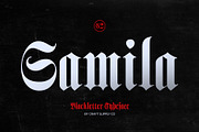 CS Gamila – Blackletter Font, a Blackletter Font by Craft Supply Co. (Thumbnail 1 of 8)