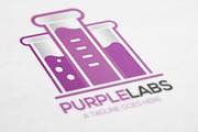 Purple Labs | Logo Template, a Branding & Logo Template by Dsquared Media (Thumbnail 1 of 2)