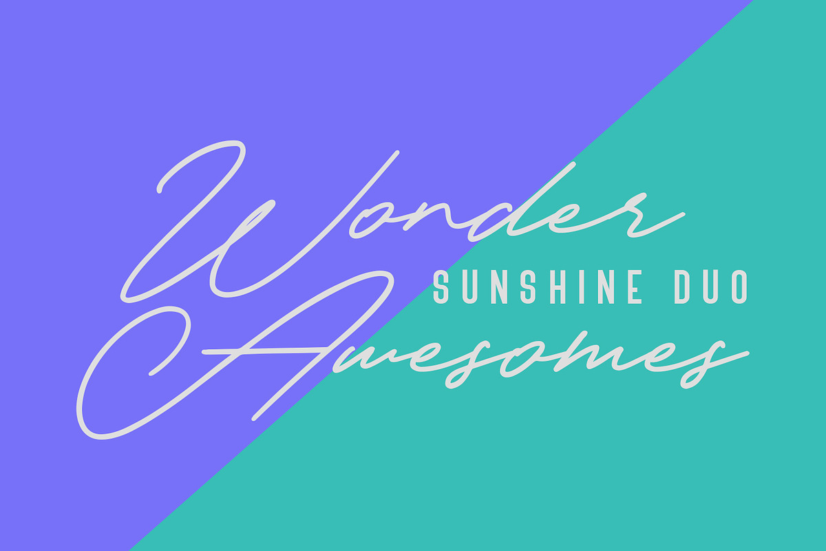 Hestli Font Duo, a Script Font by Maulana Creative (Photo 6 of 8)