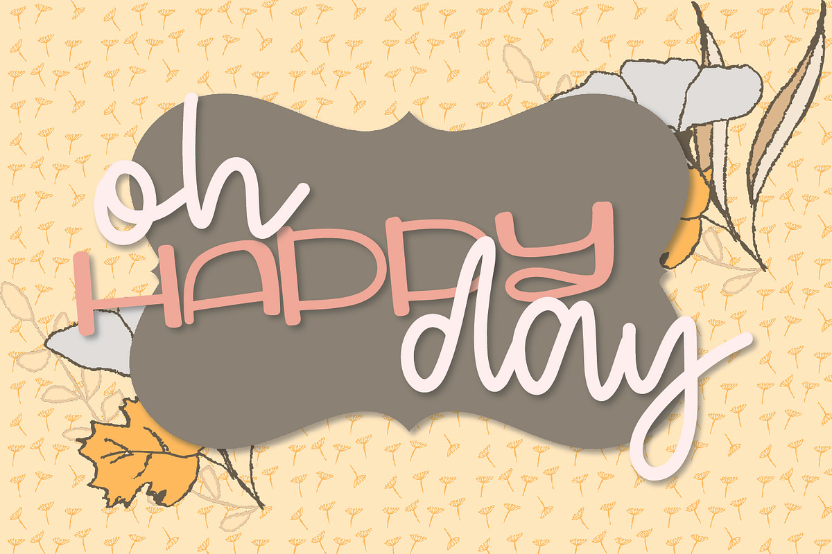 Foamy Dessert - A Font Pair preview 7