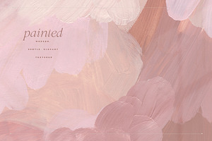 September Blush Abstract Backgrounds