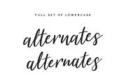 Summer Festival Typeface, a Script Font by Mats-Peter Forss (Thumbnail 6 of 7)