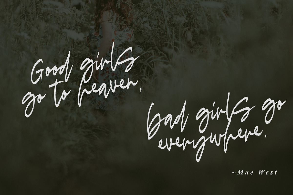 Madigel // Handwritten, a Script Font by Masanis (Photo 14 of 16)