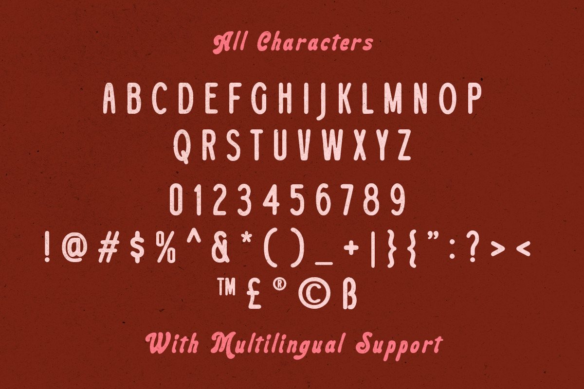 Romantic Aura Retro Font Duo, a Script Font by Letterhend Studio (Photo 7 of 9)