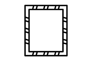 Frame Line Icon, an Icon by Pexelpy