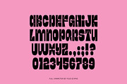Bedrock Display Font, a Sans Serif Font by RobynMak (Thumbnail 5 of 9)
