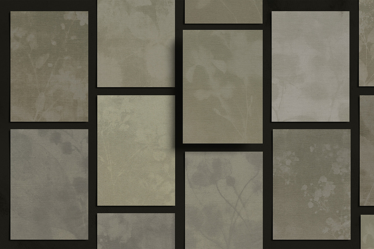 Faded Herbarium: Texture Backgrounds, a Texture Graphic by lerinartstudio (Photo 7 of 13)