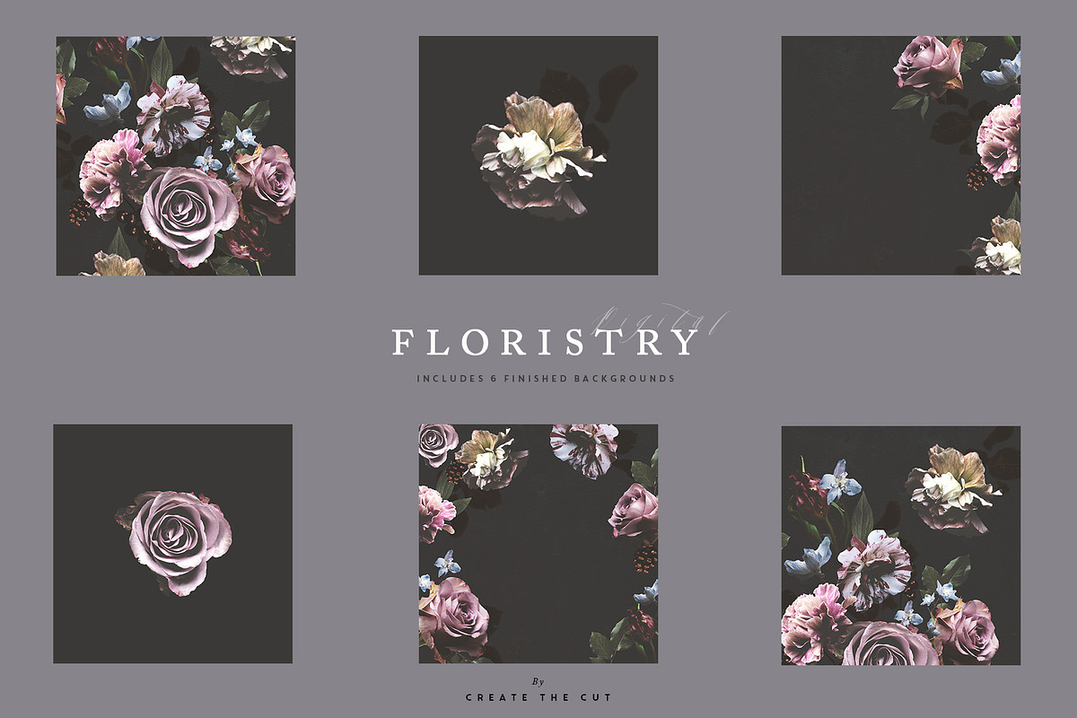Digital Floristry - Floral Portraits, an Illustration by Create The Cut (Photo 10 of 10)