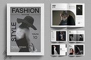 Fashion Magazine Layout, a Magazine Template by MightyDesign (Thumbnail 1 of 6)
