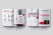 Annual Report Template, a Brochure Template by Designsoul14 (Thumbnail 8 of 15)