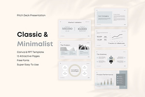 Classic Pitch Deck Presentation