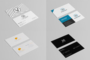 12 Minimal Business Card Templates, a Business Card Template by Shahjhan (Thumbnail 3 of 4)
