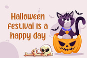 Halloween Day's Display Font, a Handwritten Font by Graphicxell (Thumbnail 3 of 5)