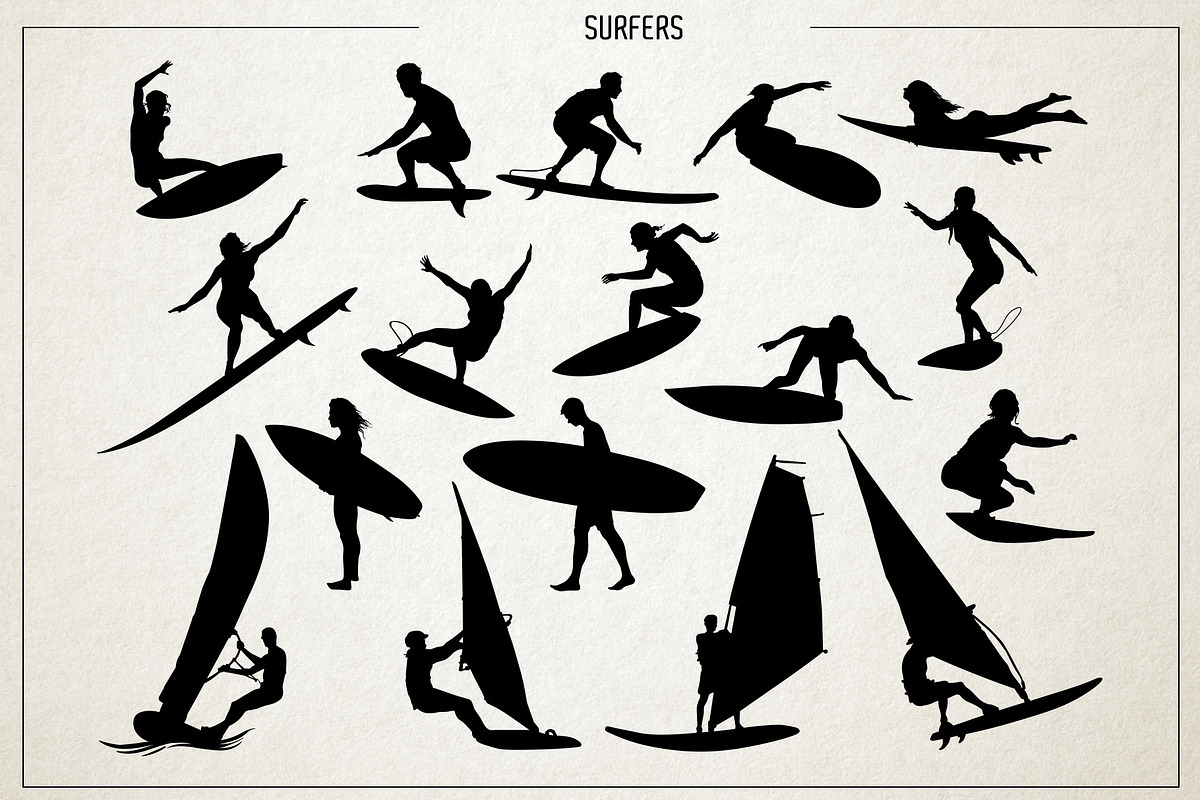 9 set of Vector sport silhouette, an Object Graphic by Giordano Aita Graphics (Photo 6 of 11)