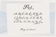 Flirt: Coquette Script Font, a Script Font by Mneme (Thumbnail 3 of 9)