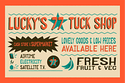 SPAZA SHOPZ - Display font, a Sans Serif Font by Liam MacSweeney's (Thumbnail 5 of 6)
