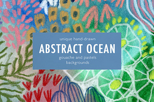 Unique Abstract Ocean Backgrounds