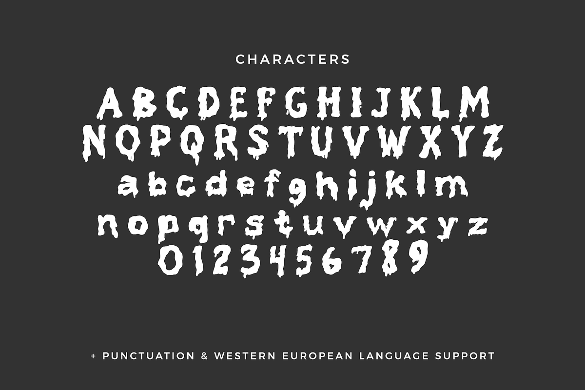 Ghosties - A Spooky Display Font, a Handwritten Font by Beck McCormick (Photo 10 of 10)