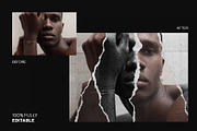 Damaged and Torn Paper Photo Effect, a Layer Style Add-On by GlowGrid (Thumbnail 5 of 5)
