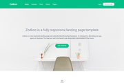 Zodkoo - Multipurpose Landing Page, a Bootstrap Template by Coderthemes (Thumbnail 2 of 5)