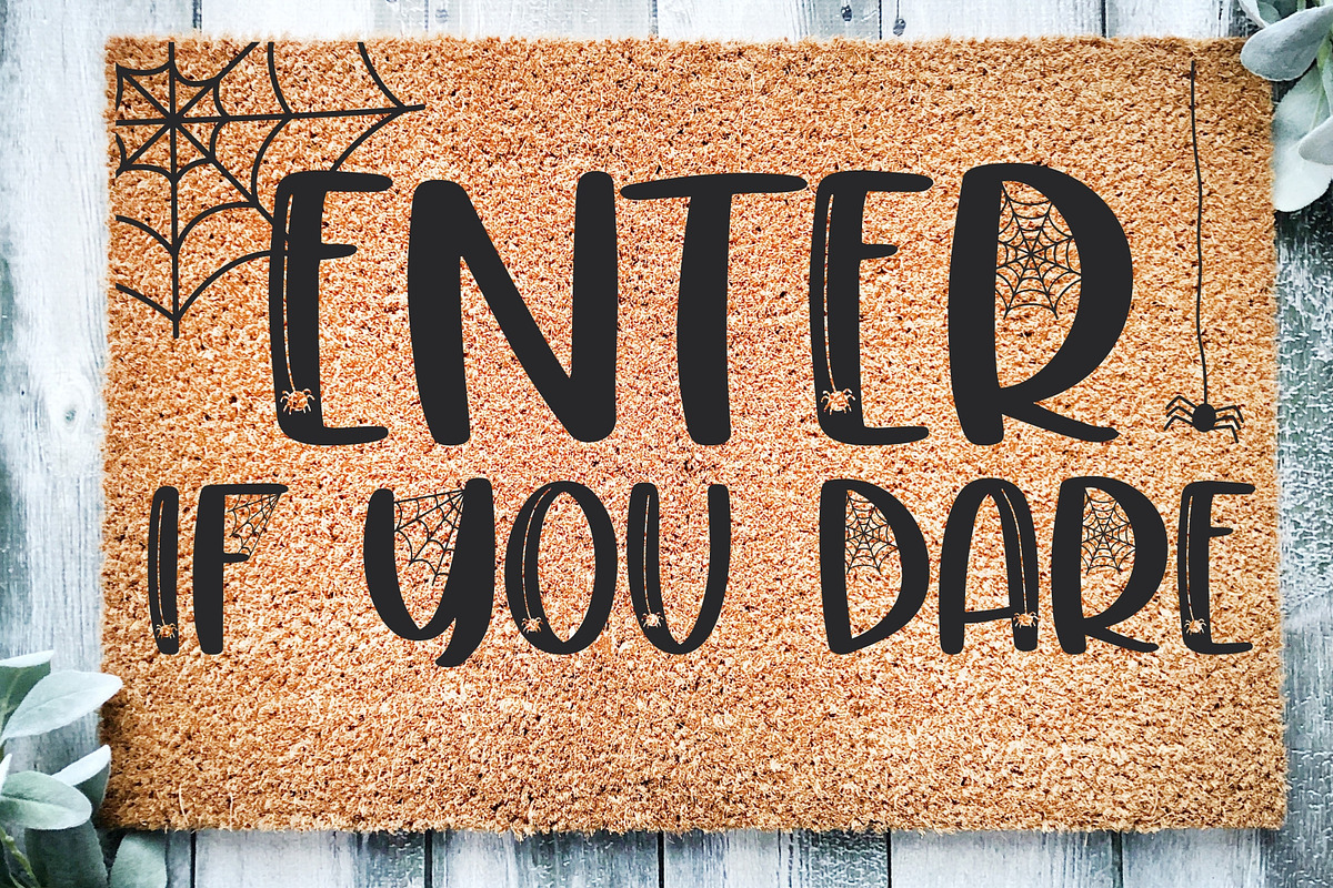 Creepy Crawler, Cute Halloween Font, a Sans Serif Font by Designing Digitals (Photo 9 of 9)