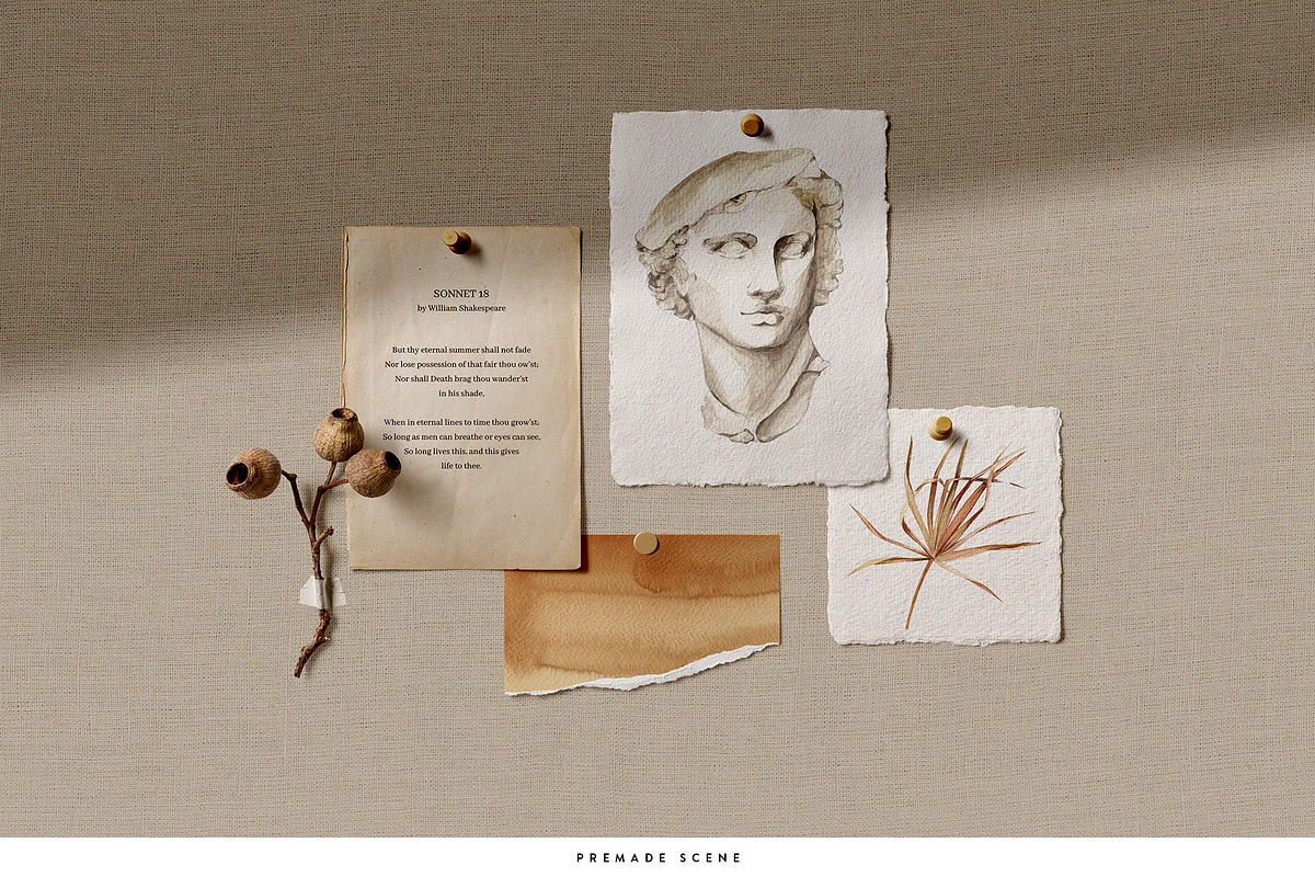 Wall Moodboard Scene Creator, a Product Mockup by Ruby&Heart Collective (Photo 10 of 18)