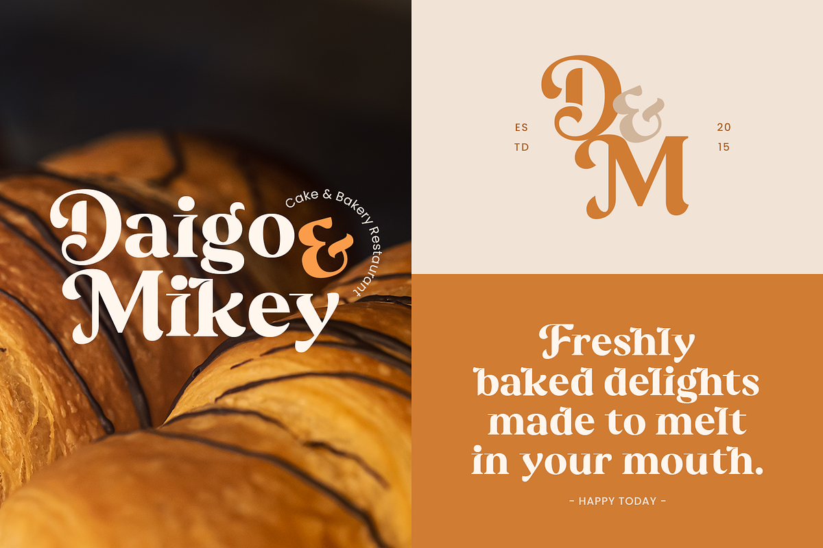 Melfina - Creative Agency Font, a Serif Font by Umitype (Photo 2 of 8)