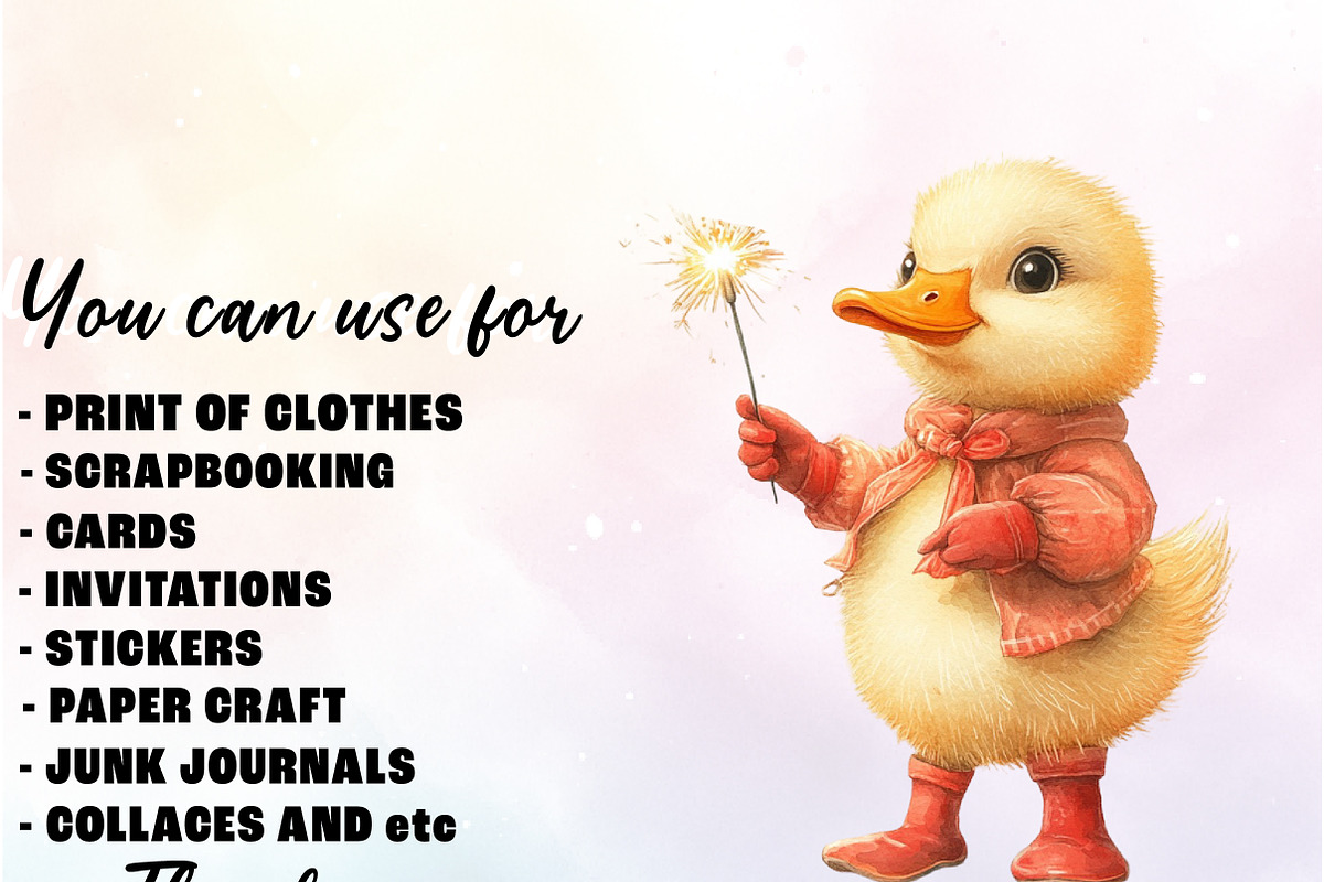4th of July Goose PNG Sublimation, an Illustration by Watercolor design (Photo 3 of 4)
