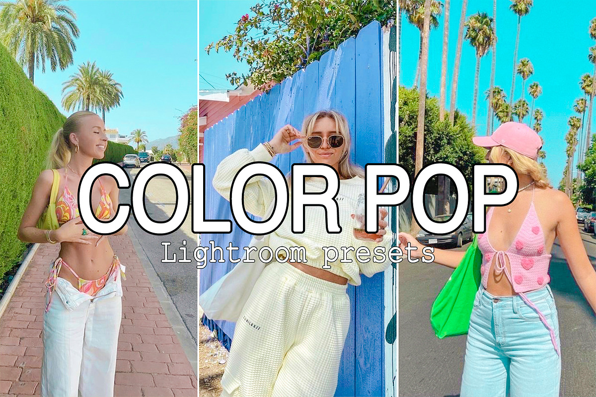 7 Color Pop Lightroom Presets, a Preset Add-On by Presets by Yevhen (Photo 1 of 9)
