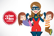 Super Hero Scenes, an Illustration by Kakigori Studio (Thumbnail 1 of 4)