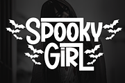 Spooky Girls | Script Font, a Script Font by Scratchones (Thumbnail 1 of 9)