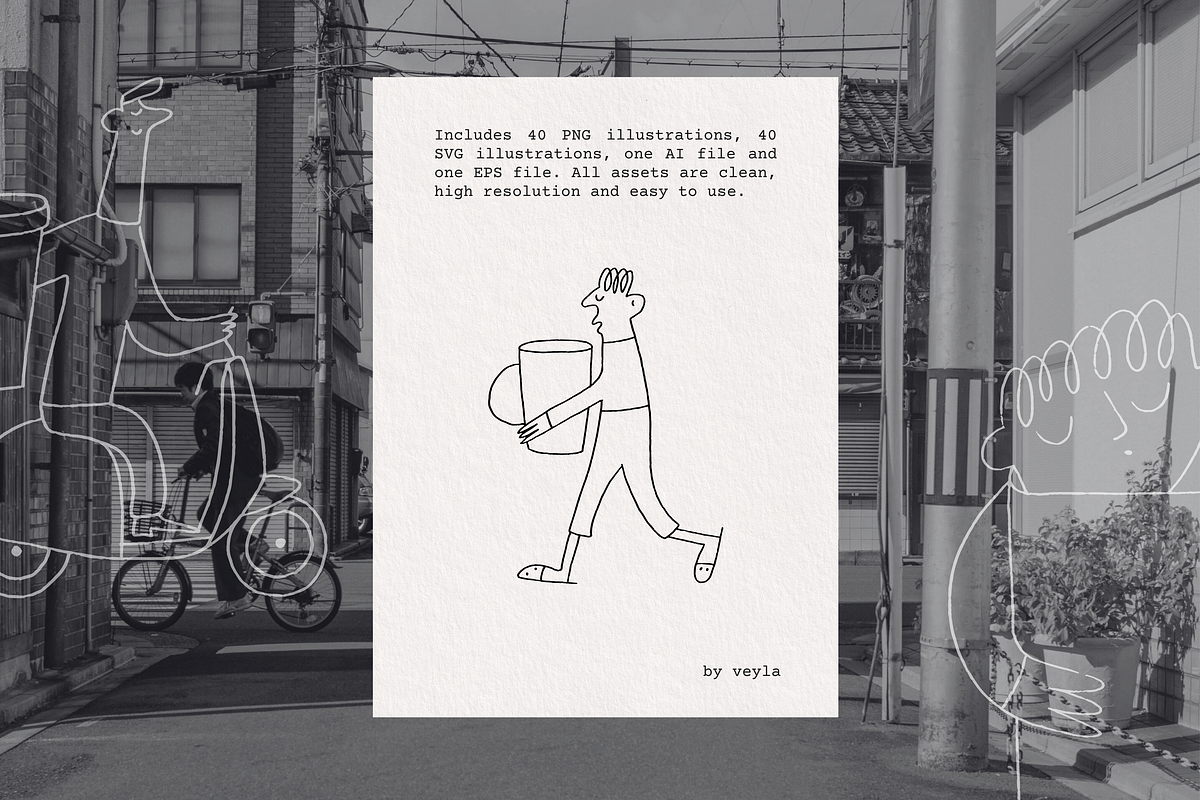 Naive Coffee Doodles, a Food Illustration by Veyla (Photo 8 of 16)