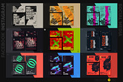 Club Party Social Media Kits Bundle, a Social Media Template by pixelsao (Thumbnail 4 of 4)