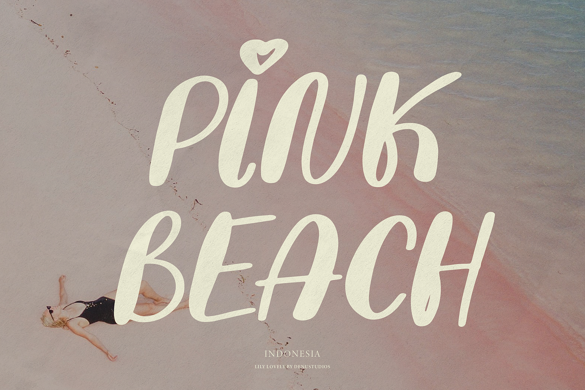 Lily Lovely | Hand Drawn Font, a Handwritten Font by Denustudios (Photo 4 of 16)