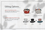 4th of July Hand Drawn Images, a Seasonal Illustration by H&C Drawings & Designs (Thumbnail 14 of 15)
