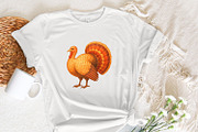 Thanksgiving Turkey PNG, Fall, an Illustration by SharpMarketplace (Thumbnail 7 of 9)