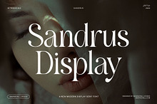 Sandrus Elegant Display Serif Font