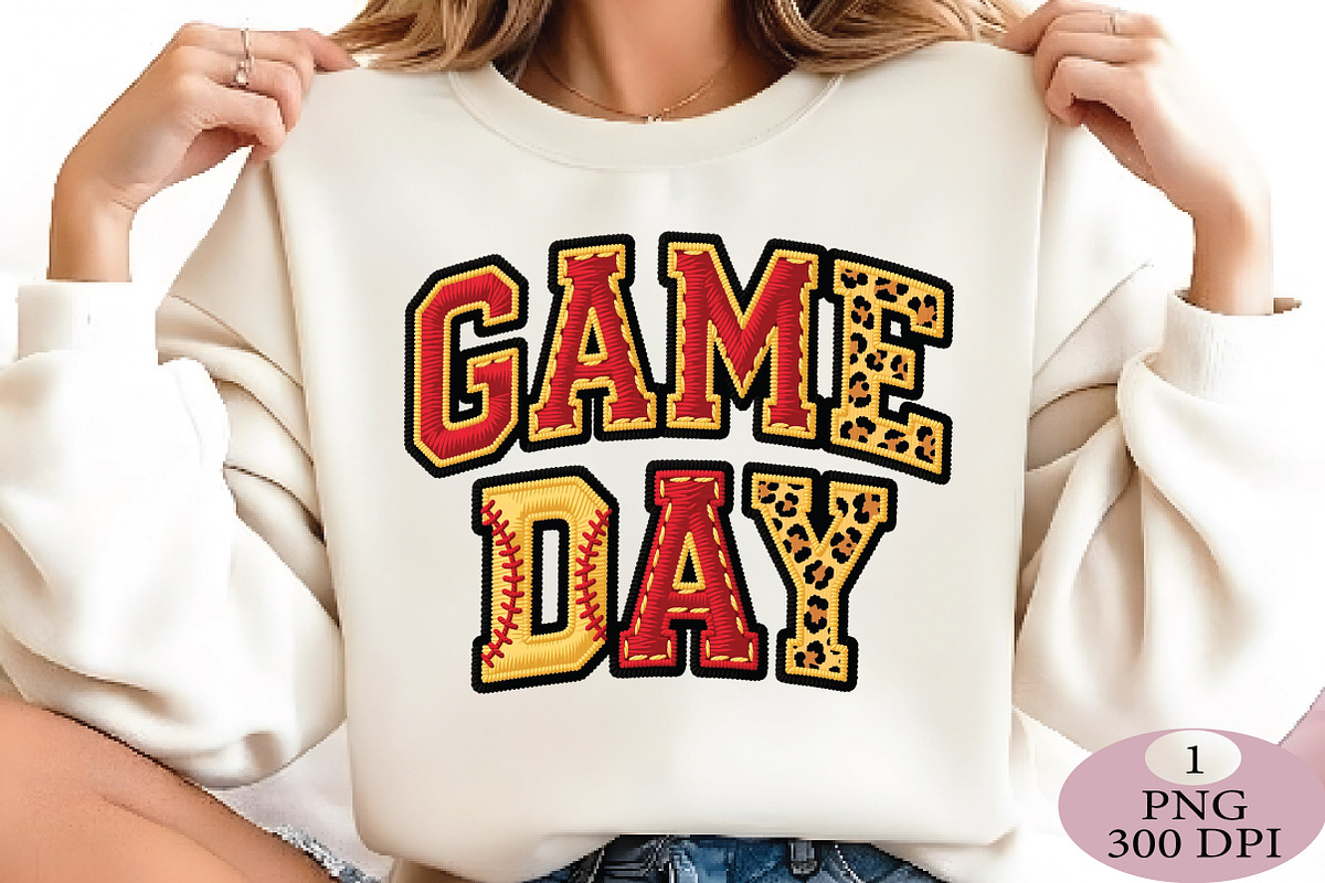 Game Day Softball PNG, an Illustration by Daily.Designs (Photo 2 of 5)