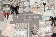LACE COLLAGE ELEGANT KIT, a Design Template by Alisa Mikibith Art (Thumbnail 3 of 11)