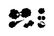 Smoke Cloud Vector Pack, an Illustration by designvectx (Thumbnail 1 of 3)