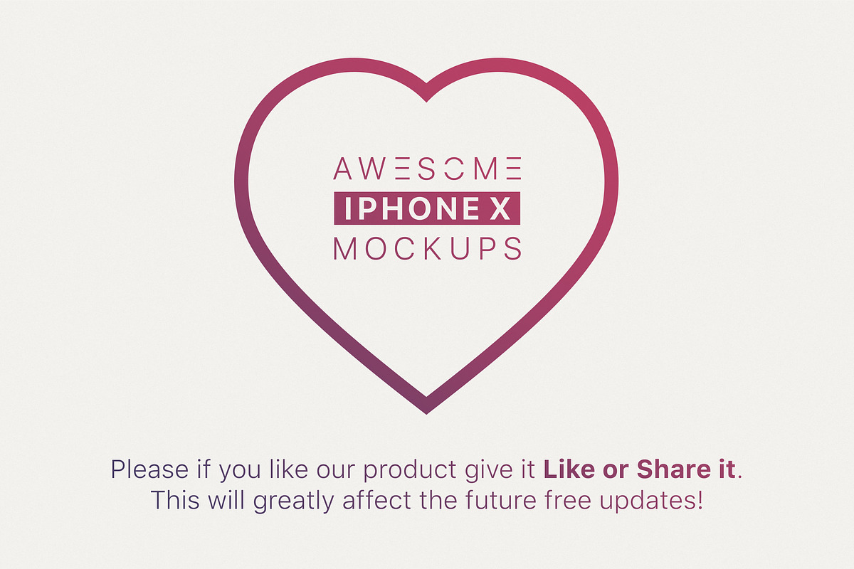 iPhone X Mockup - Lying On Surface, an iPhone Mockup by Mockups & Illustrations (Photo 11 of 11)