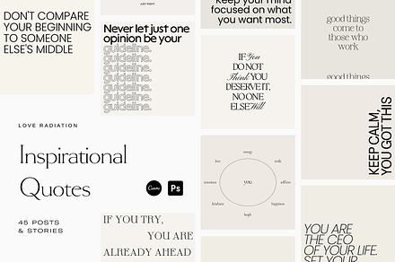 CANVA PS Instagram Quotes Posts