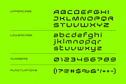 Neuroxa - Modern Futuristic Font, a Sans Serif Font by Brand Earth (Thumbnail 2 of 7)