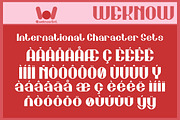 Optimized Thought font, a Font by weknow (Thumbnail 8 of 8)