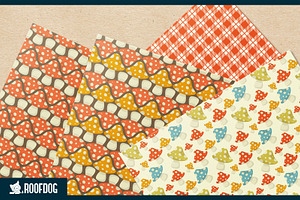 Toadstool Digital Paper