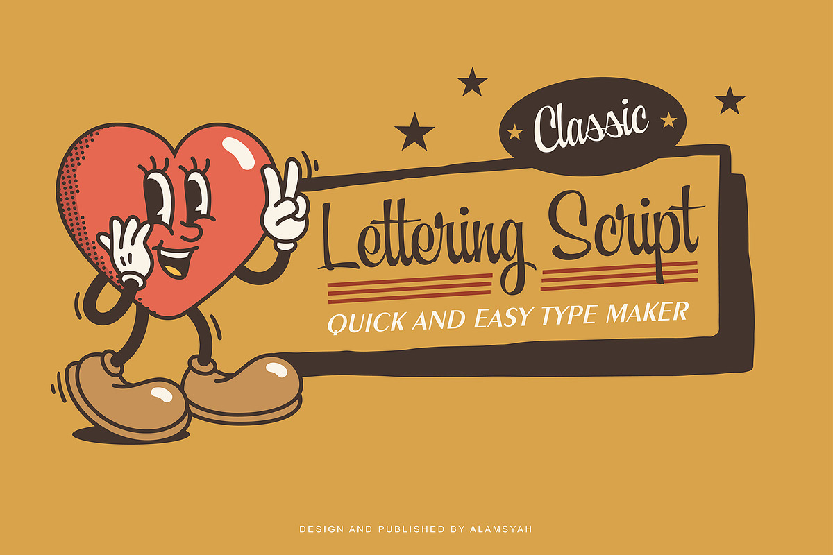 Creation, a Script Font by Allmostudio (Photo 4 of 9)