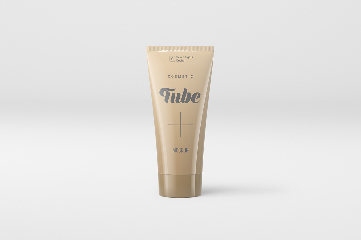 Cosmetic Tube Mockup #2, a Packaging Mockup by Seven Lights (Photo 5 of 9)