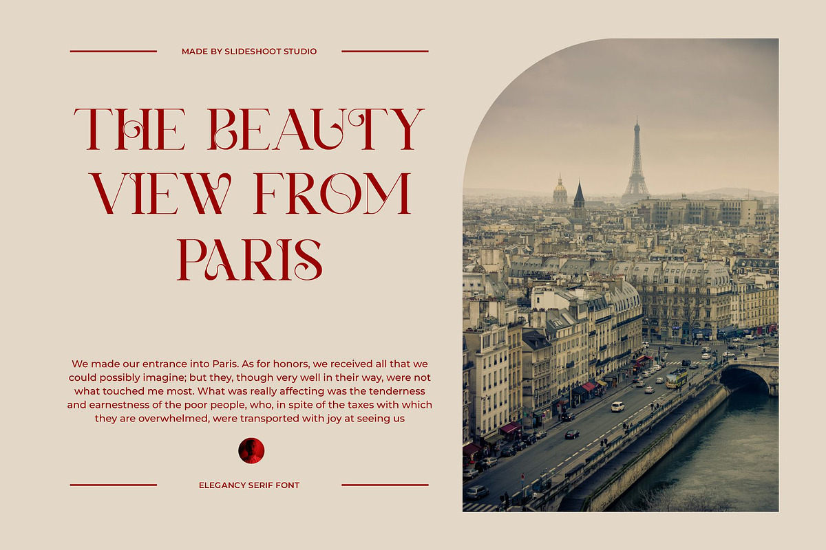 Xerina || Modern Serif Font, a Serif Font by Idea Studio (Photo 8 of 10)