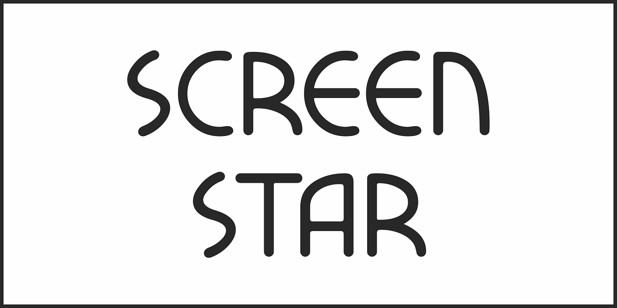 Screen Star JNL, a Sans Serif Font by Jeff Levine Fonts (Photo 2 of 5)