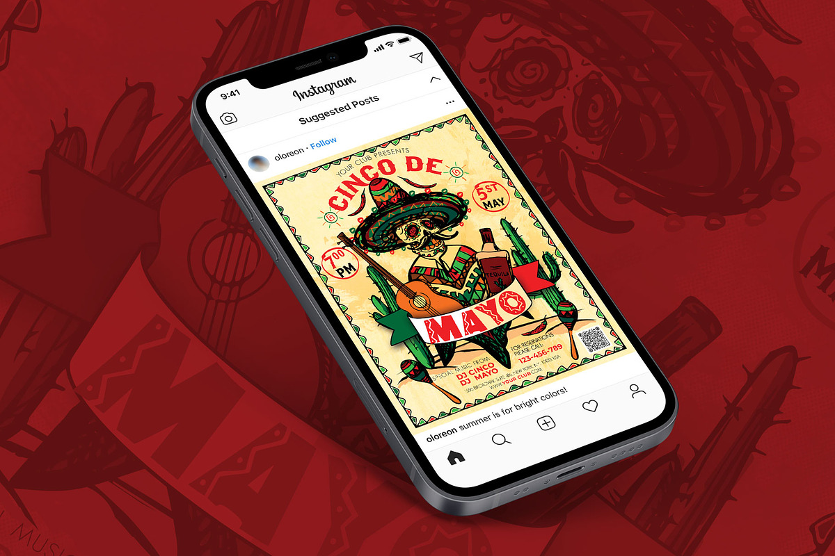 Cinco de Mayo Flyer, a Flyer Template by Artolus (Photo 2 of 2)
